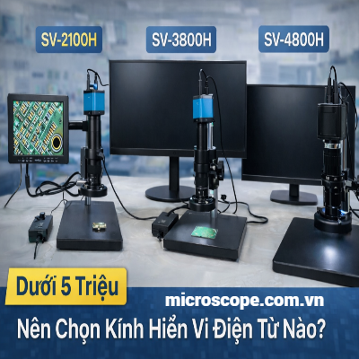 Kính hiển vi dưới 5 triệu nên chọn loại nào