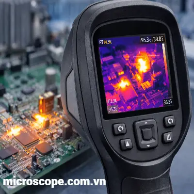Kính hiển vi IR kiểm tra mạch điện