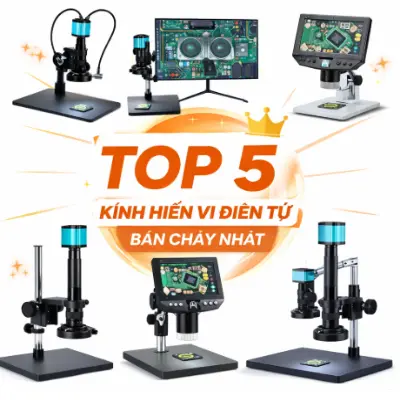 Hình ảnh nền top 5 kính hiển vi bán chạy nhất thị trường