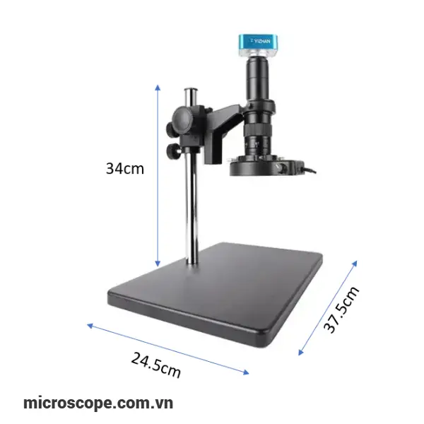 Kích cỡ chân đế kính hiển vi SV-4800H