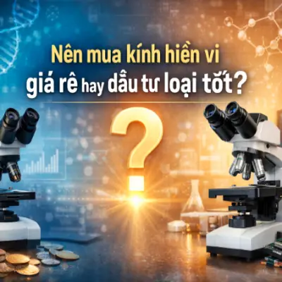Hình nền bài viết tư vấn mua kính hiển vi