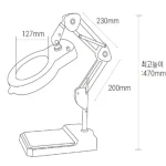 Kích thước kính lúp SK-102A