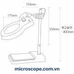 Kích thước kính lúp seki sk-102xl
