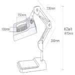 Kích thước của kính lúp Seki SK-105