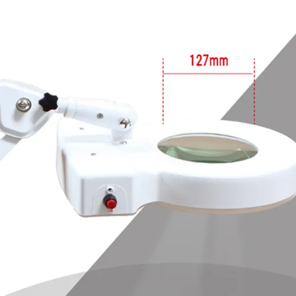 Hình nền bài viết kính lúp dạng kẹp bàn của Seki optical